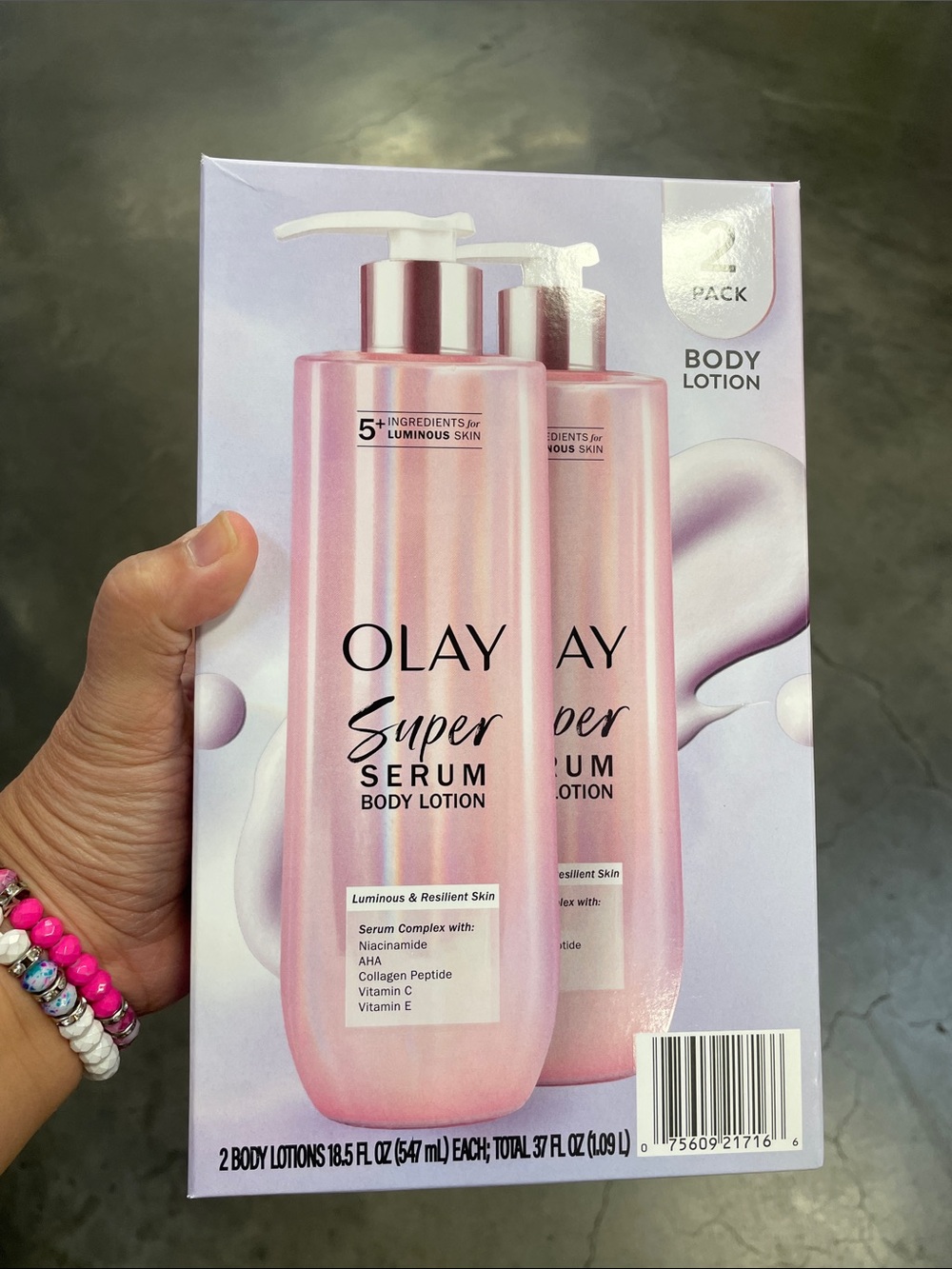 OLAY Super Serum Body Lotion 2 Set